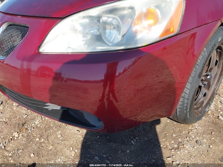 2008 Pontiac G6 VIN: 1G2ZG57B584220198 Lot: 43541761