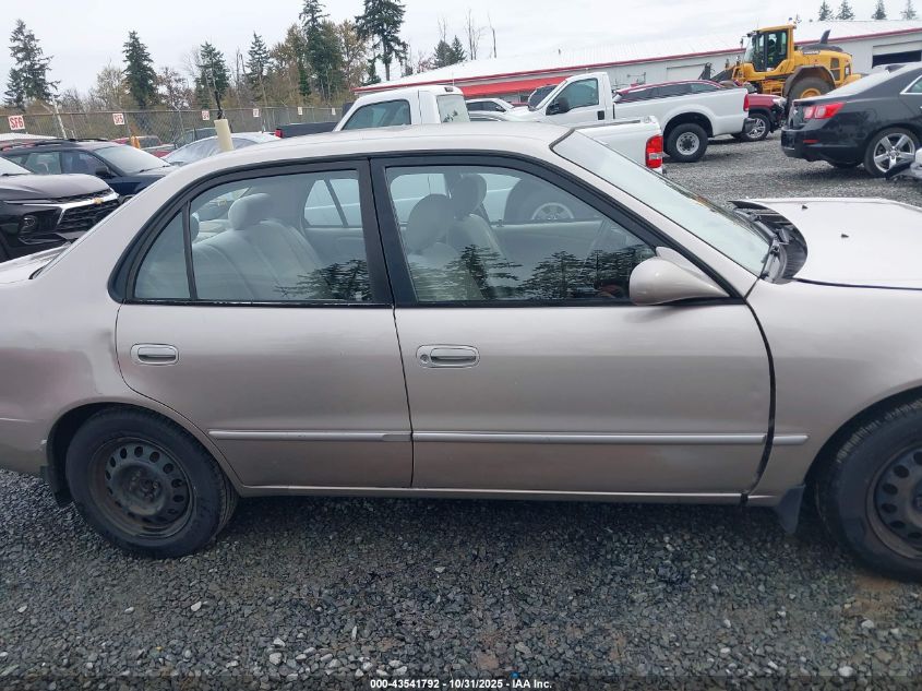 2002 Toyota Corolla Le VIN: 1NXBR12E62Z636085 Lot: 43541792