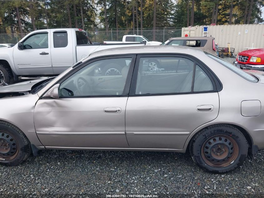 2002 Toyota Corolla Le VIN: 1NXBR12E62Z636085 Lot: 43541792
