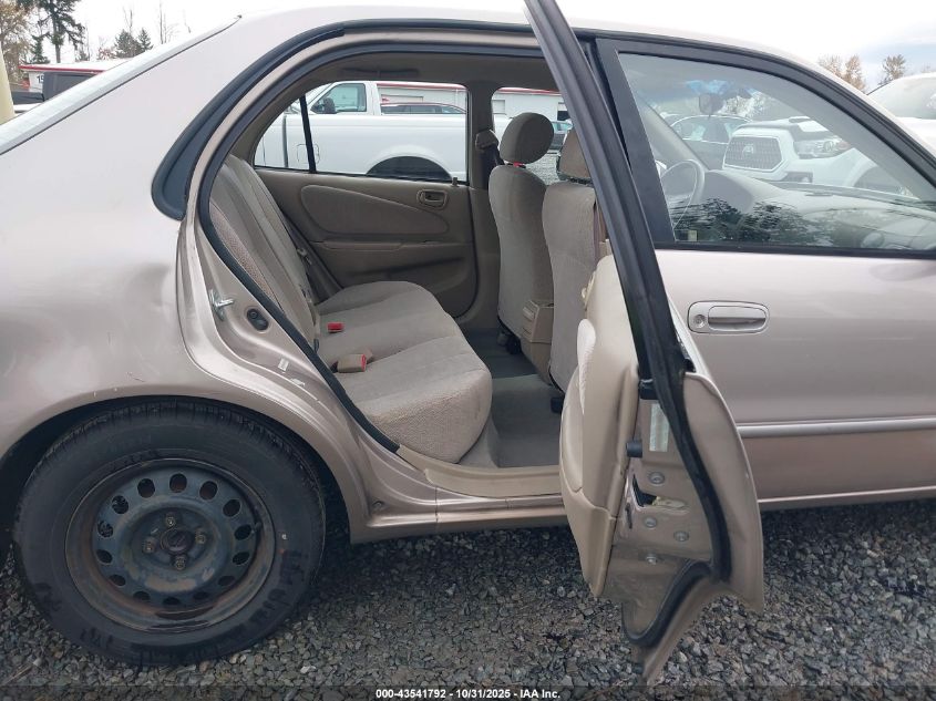 2002 Toyota Corolla Le VIN: 1NXBR12E62Z636085 Lot: 43541792