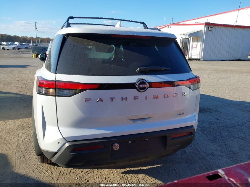 2025 NISSAN PATHFINDER SV 4WD 5N1DR3BC4SC255215