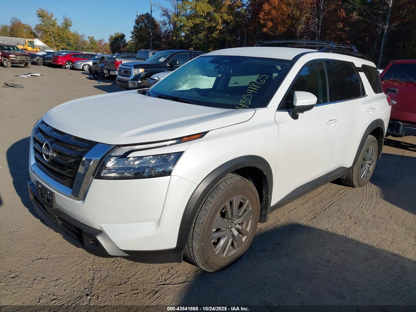 2025 NISSAN PATHFINDER SV 4WD 5N1DR3BC4SC255215