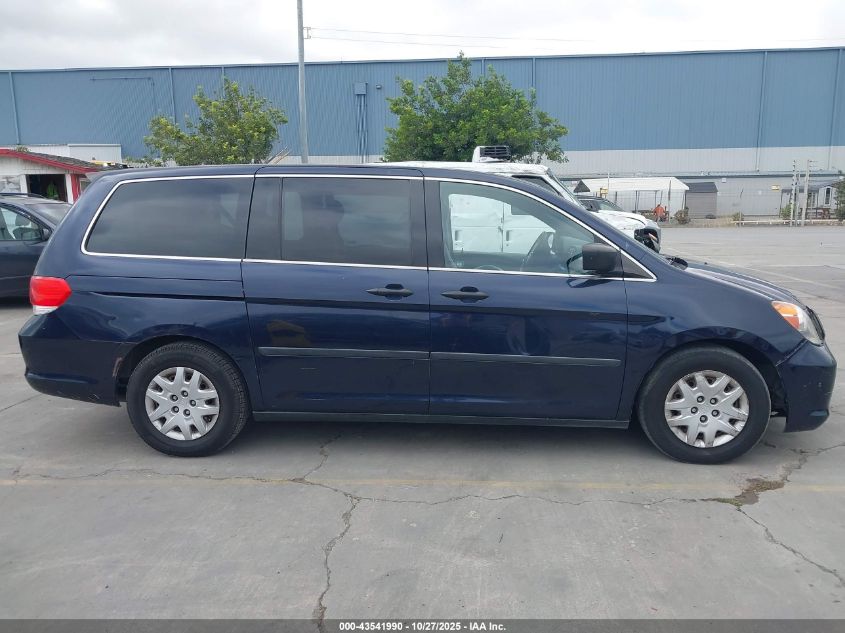 2008 Honda Odyssey Lx VIN: 5FNRL38298B079137 Lot: 43541990
