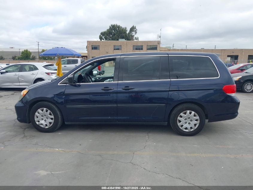 2008 Honda Odyssey Lx VIN: 5FNRL38298B079137 Lot: 43541990