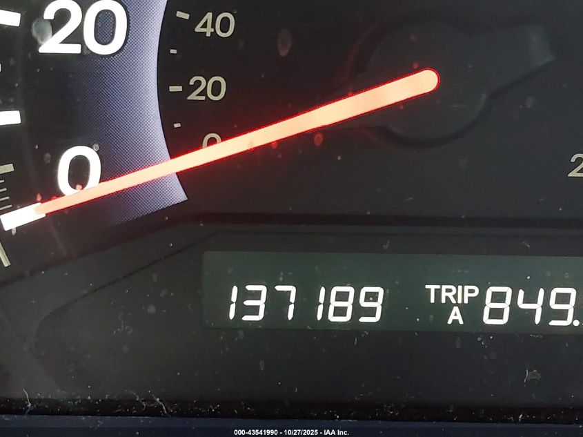 2008 Honda Odyssey Lx VIN: 5FNRL38298B079137 Lot: 43541990