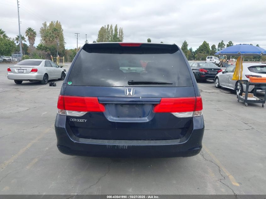 2008 Honda Odyssey Lx VIN: 5FNRL38298B079137 Lot: 43541990