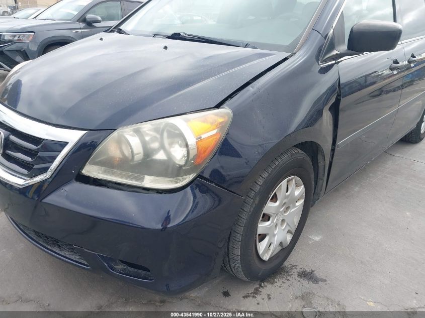 2008 Honda Odyssey Lx VIN: 5FNRL38298B079137 Lot: 43541990