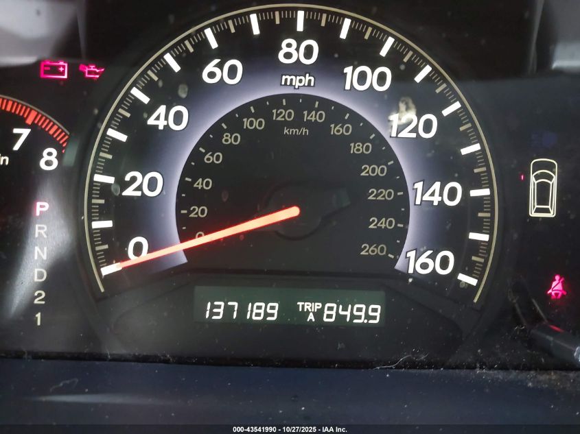 2008 Honda Odyssey Lx VIN: 5FNRL38298B079137 Lot: 43541990