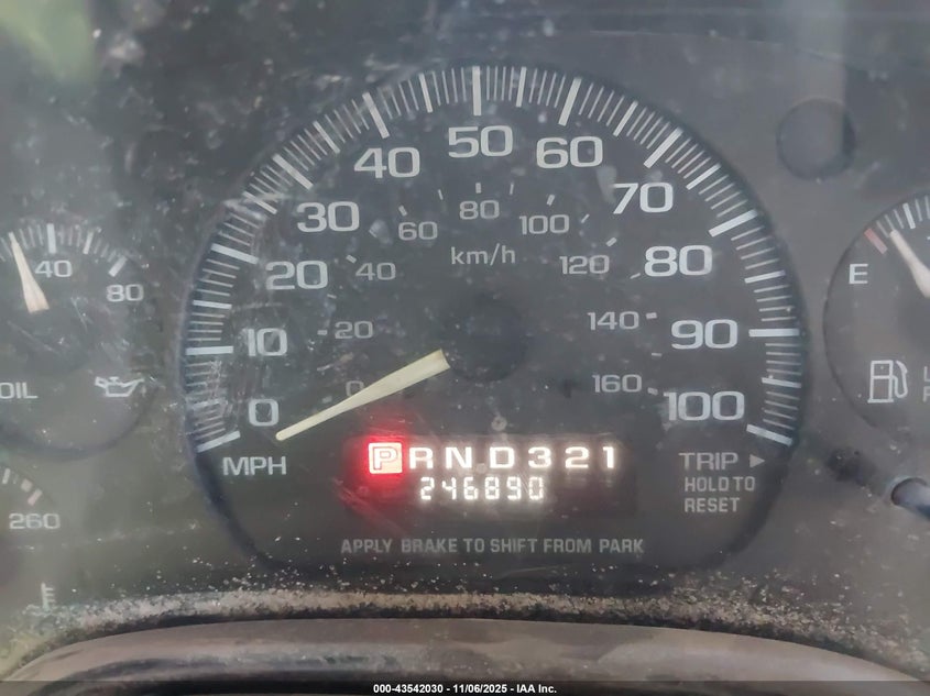 2001 GMC Savana Standard VIN: 1GTFG25M911141013 Lot: 43542030