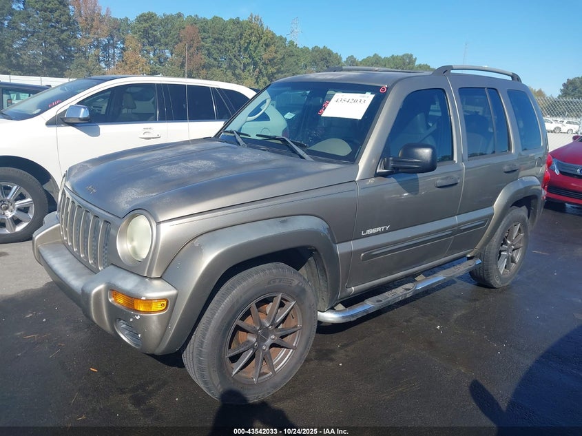 1J4GK48K14W252813 2004 JEEP LIBERTY (NORTH AMERICA) photo no. 2