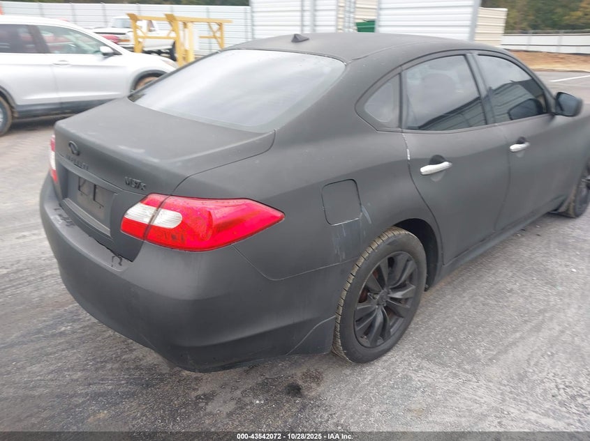 Vin: jn1by1ar9bm374576, lot: 44037098, infiniti m37x 20114