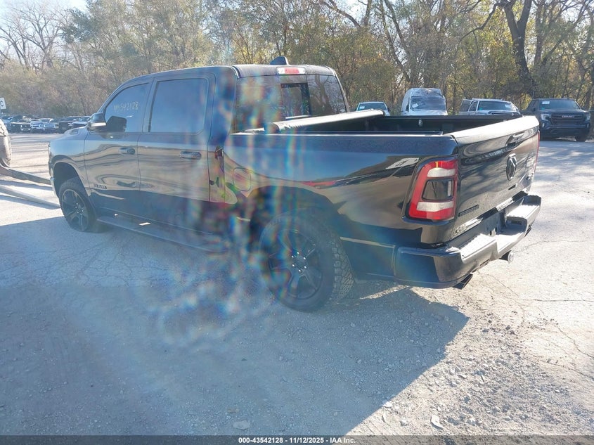 Vin: 1c6srfft7mn652374, lot: 44037154, ram 1500 big horn  4x4 5'7 box 20213