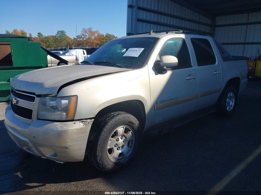 2007 Chevrolet Avalanche 1500 Lt VIN: 3GNEC12087G164481 Lot: 43542137