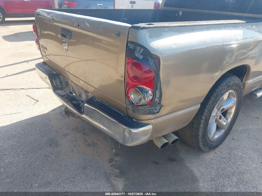 2007 Dodge Ram 1500 Slt VIN: 1D7HA18PX7J621568 Lot: 43542177