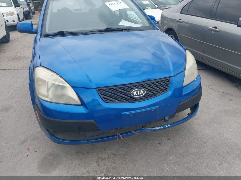 2006 Kia Rio Lx VIN: KNADE123166183315 Lot: 43542184