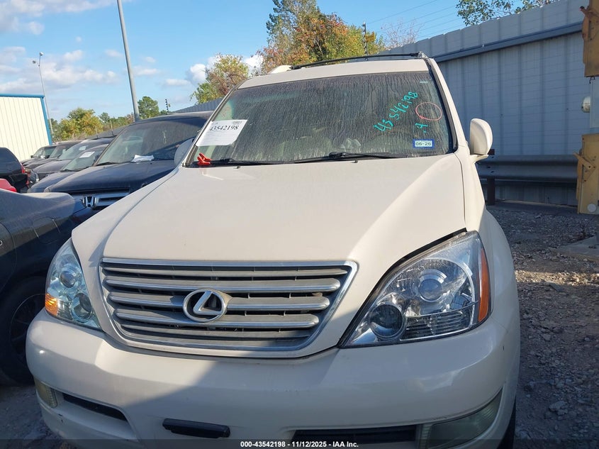 2003 Lexus Gx 470 VIN: JTJBT20XX30006043 Lot: 43542198