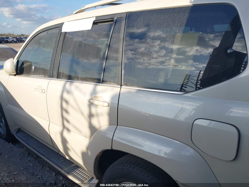 2003 Lexus Gx 470 VIN: JTJBT20XX30006043 Lot: 43542198