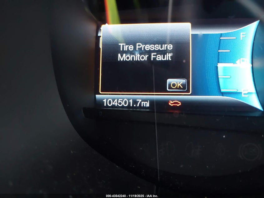 2015 Ford Edge Titanium VIN: 2FMPK3K85FBC25840 Lot: 43542240