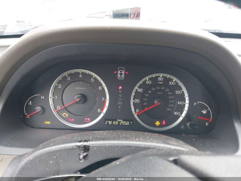 2009 Honda Accord 2.4 Ex-L VIN: 1HGCP26829A009230 Lot: 43542245