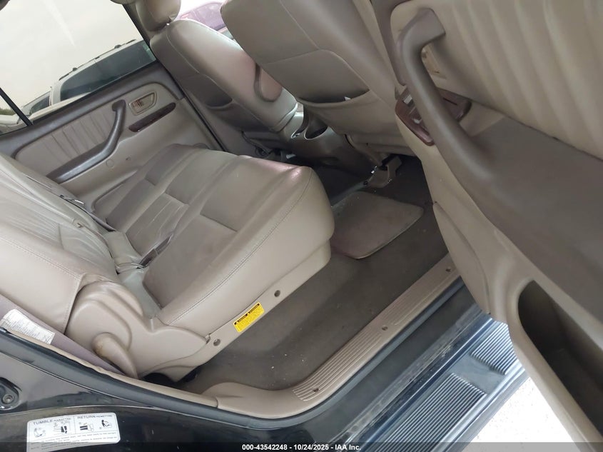 2003 Toyota Sequoia Limited V8 VIN: 5TDBT48A83S199935 Lot: 43542248