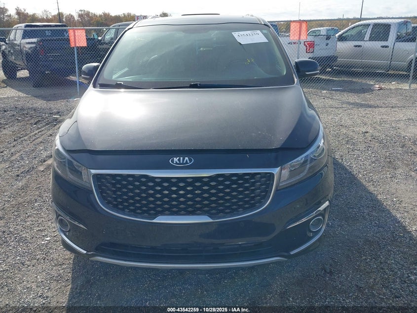 2016 Kia Sedona Sx Luxury VIN: KNDME5C11G6156883 Lot: 43542259