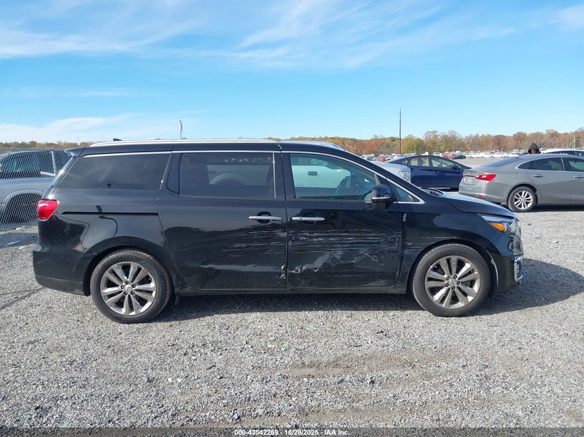 2016 Kia Sedona Sx Luxury VIN: KNDME5C11G6156883 Lot: 43542259