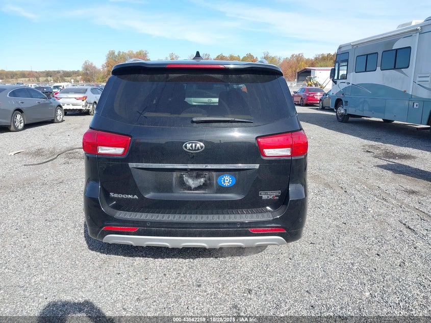 2016 Kia Sedona Sx Luxury VIN: KNDME5C11G6156883 Lot: 43542259