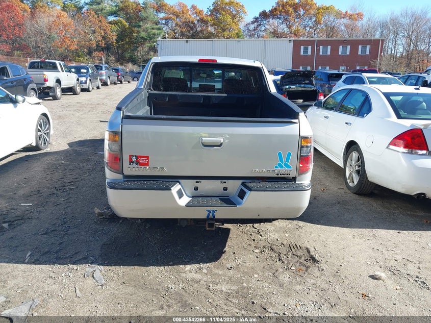 2008 Honda Ridgeline Rtx VIN: 2HJYK16318H517119 Lot: 43542266