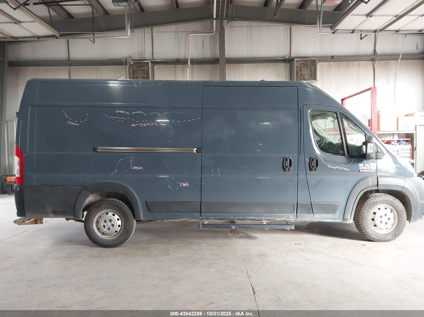 2019 Ram Promaster 3500 Cargo Van High Roof 159 Wb Ext VIN: 3C6URVJG5KE544866 Lot: 43542289