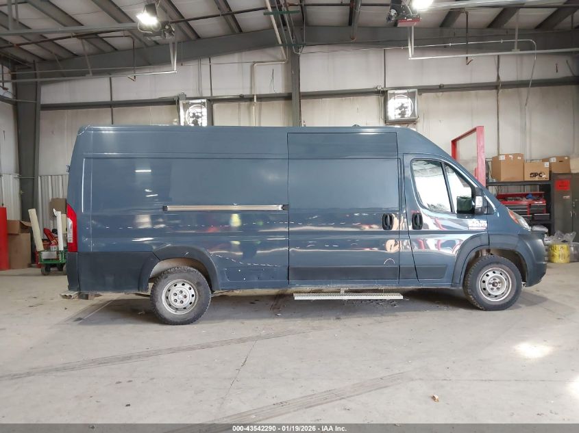 2019 Ram Promaster 3500 Cargo Van High Roof 159 Wb Ext VIN: 3C6URVJG2KE544887 Lot: 43542290