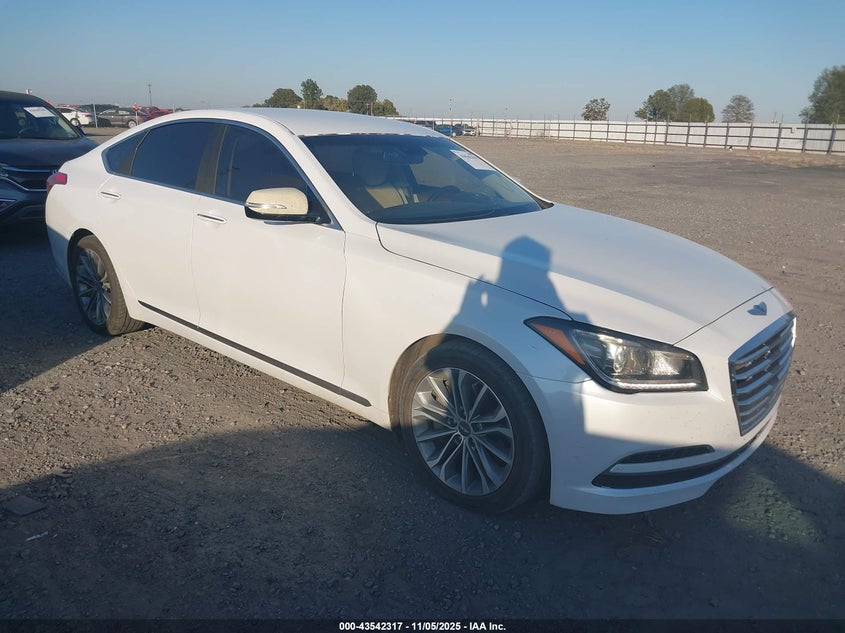 2016 Hyundai Genesis 3.8 VIN: KMHGN4JE0GU139044 Lot: 43542317