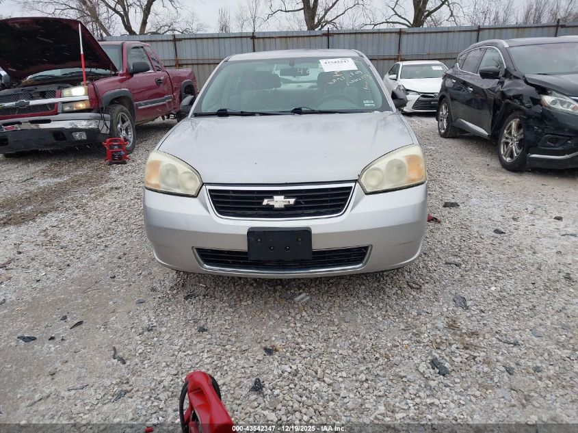 2006 Chevrolet Malibu Ls VIN: 1G1ZS51F16F297697 Lot: 43542347