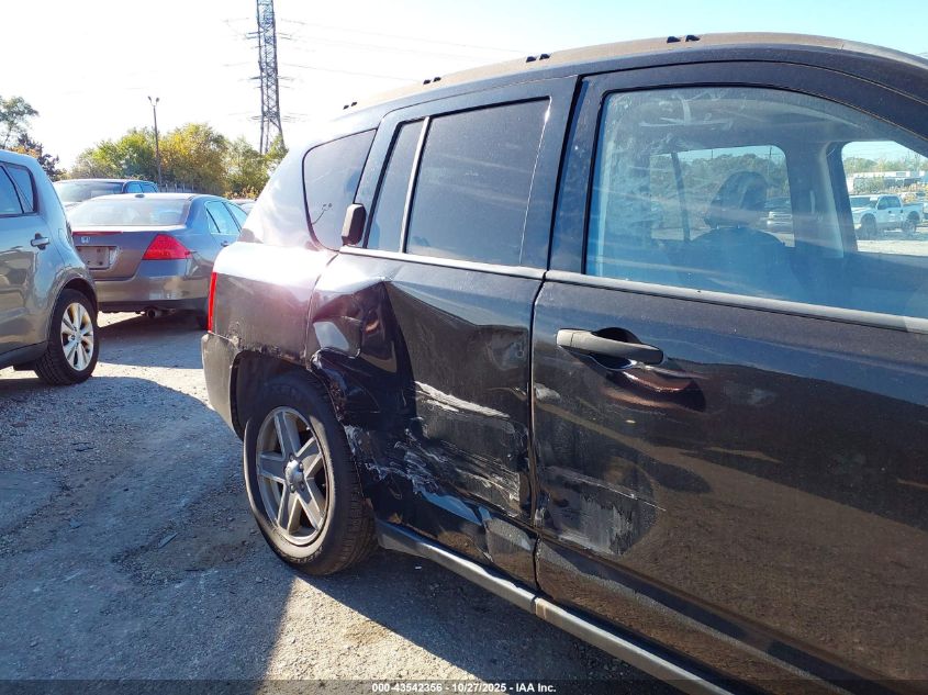2007 Jeep Compass Sport VIN: 1J8FF47W77D211976 Lot: 43542356