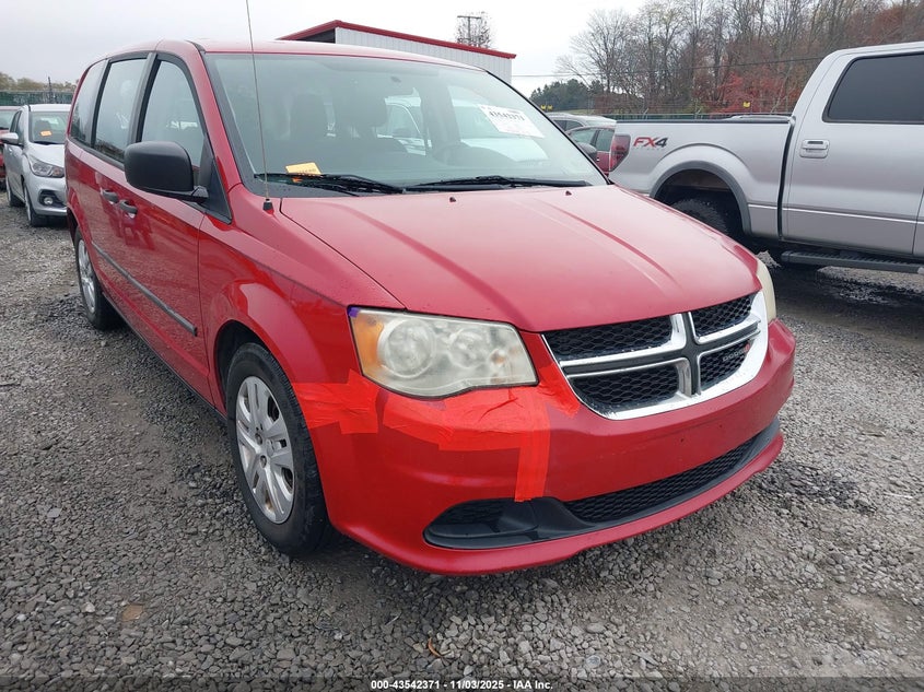 2014 Dodge Grand Caravan American Value Pkg VIN: 2C4RDGBG6ER248071 Lot: 43542371