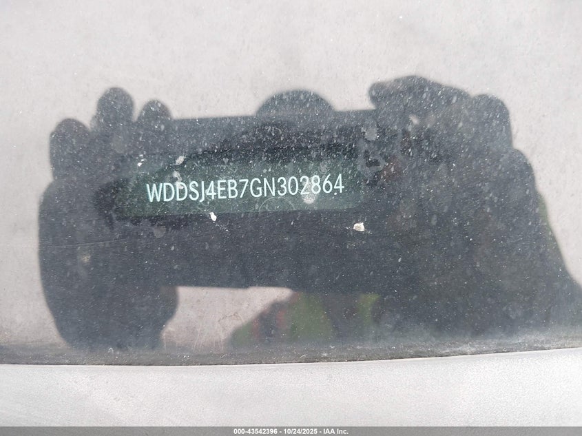 2016 MERCEDES-BENZ CLA 250 WDDSJ4EB7GN302864