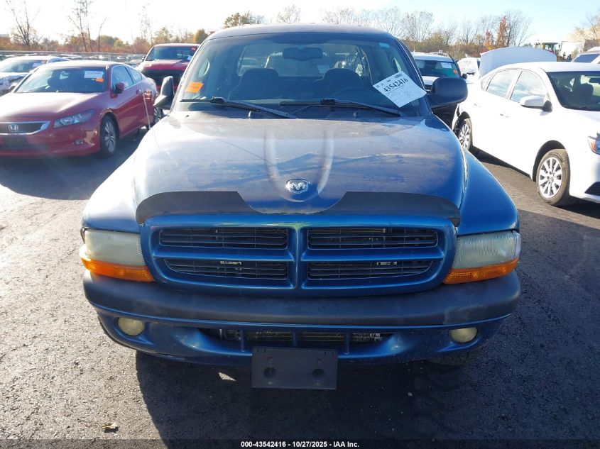 2003 Dodge Dakota Sport/Sxt VIN: 1D7HG38N23S154191 Lot: 43542416