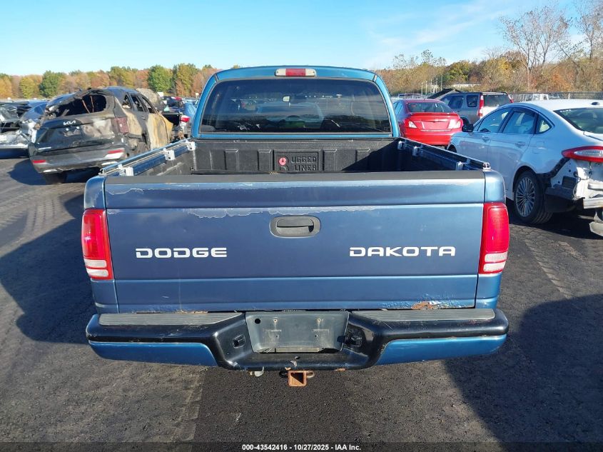 2003 Dodge Dakota Sport/Sxt VIN: 1D7HG38N23S154191 Lot: 43542416