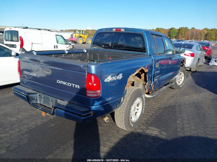 1D7HG38N23S154191 2003 DODGE DAKOTA photo no. 4