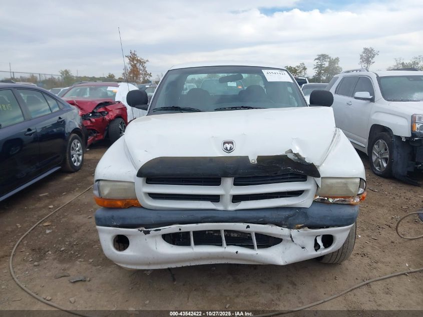 2000 Dodge Dakota Slt/Sport VIN: 1B7GL2AX3YS718767 Lot: 43542422