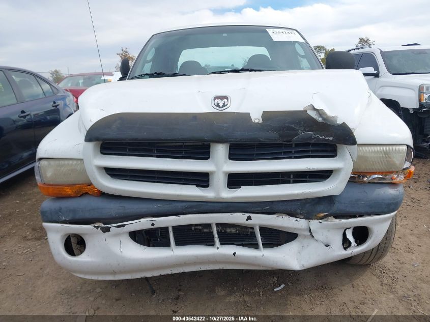 2000 Dodge Dakota Slt/Sport VIN: 1B7GL2AX3YS718767 Lot: 43542422