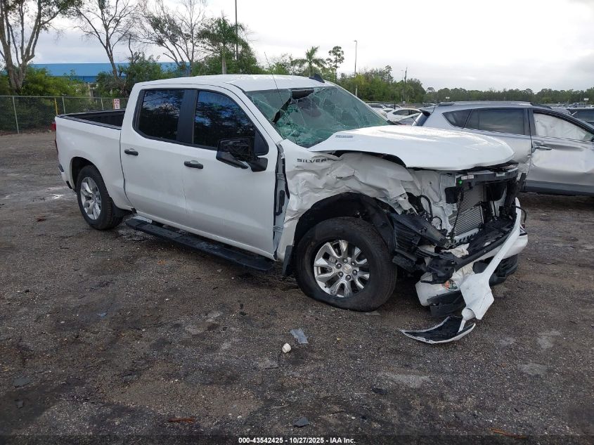 2025 CHEVROLET SILVERADO 1500 2WD  SHORT BED CUSTOM - 3GCPABEK2SG319996