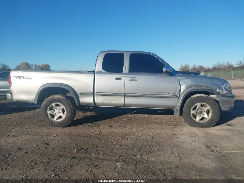 2002 Toyota Tundra Sr5 V8 VIN: 5TBBT44182S234065 Lot: 43542426