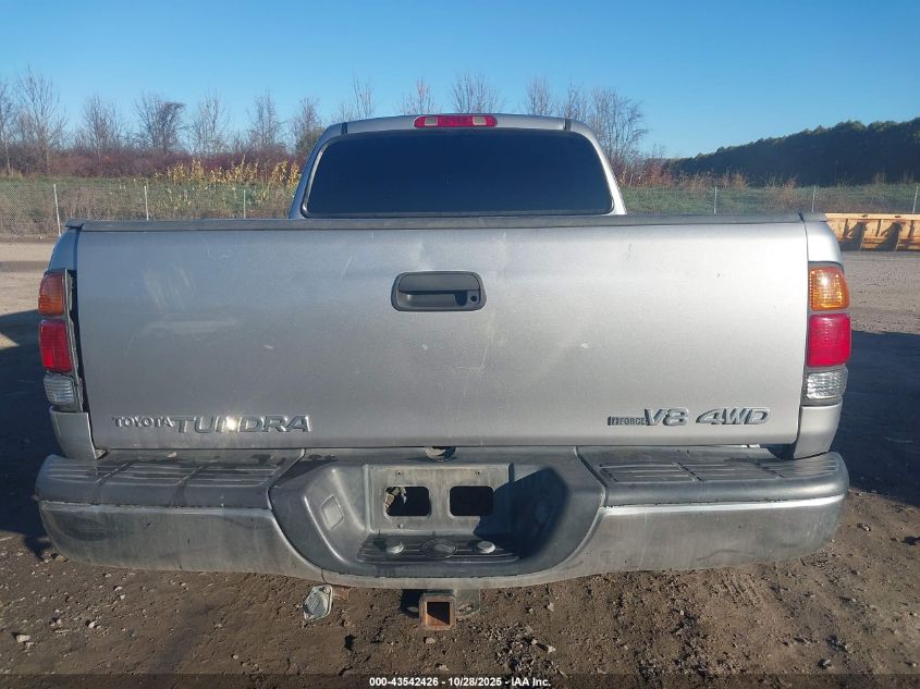 2002 Toyota Tundra Sr5 V8 VIN: 5TBBT44182S234065 Lot: 43542426