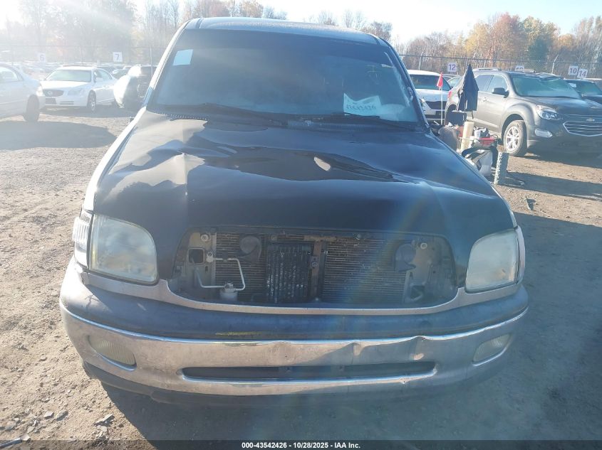 2002 Toyota Tundra Sr5 V8 VIN: 5TBBT44182S234065 Lot: 43542426