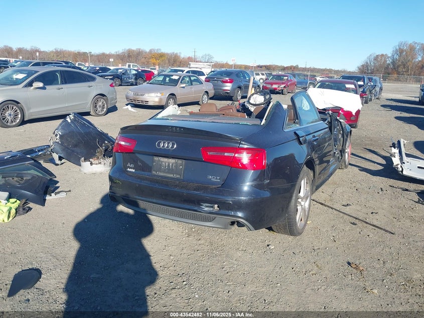2015 Audi A6 3.0T Premium Plus VIN: WAUFGAFC4FN038840 Lot: 43542482