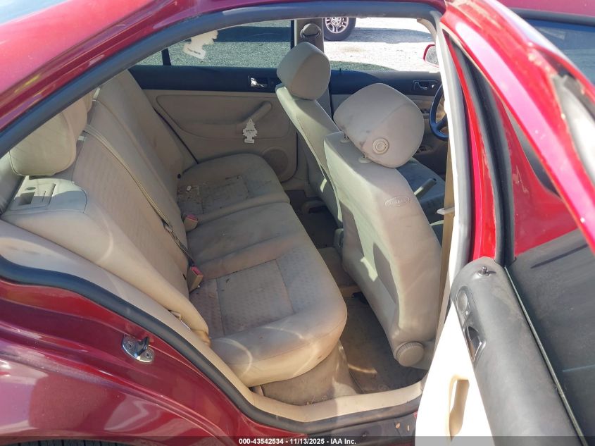 2004 Volkswagen Jetta Gl Tdi VIN: 3VWRR69M24M075952 Lot: 43542534