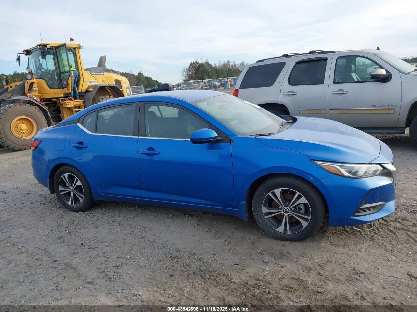 2021 Nissan Sentra Sv Xtronic Cvt VIN: 3N1AB8CV7MY318250 Lot: 43542698