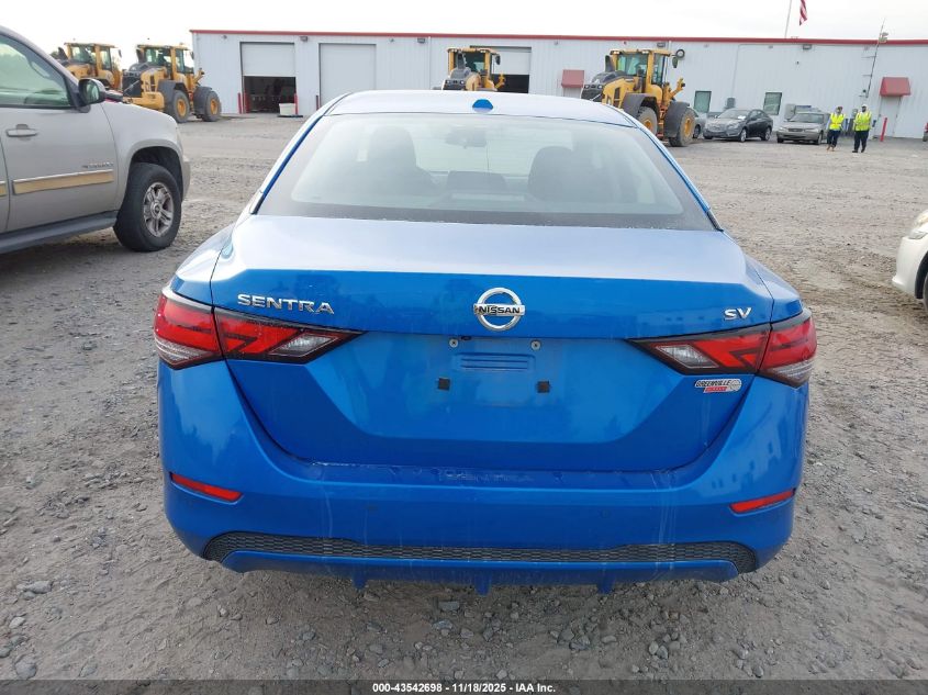 2021 Nissan Sentra Sv Xtronic Cvt VIN: 3N1AB8CV7MY318250 Lot: 43542698