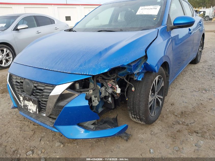 2021 Nissan Sentra Sv Xtronic Cvt VIN: 3N1AB8CV7MY318250 Lot: 43542698