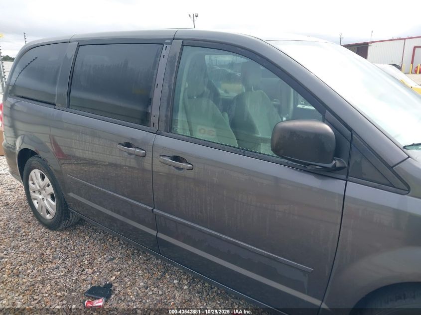 2015 Dodge Grand Caravan Se VIN: 2C4RDGBG7FR613875 Lot: 43542881